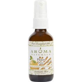 PEACE AROMATHERAPY by Peace Aromatherapy AROMATIC MIST SPRAY 2 OZ - COMBINES THE ESSENTIAL OILS OF ORANGE