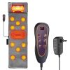 Full Body Massage Mat with Heat 10 Neck Shiatsu Kneading Massage Heads