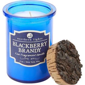 BLACKBERRY BRANDY SCENTED by Northern Lights SPIRIT JAR CANDLE - 5 OZ. BURNS APPROX. 35 HRS.